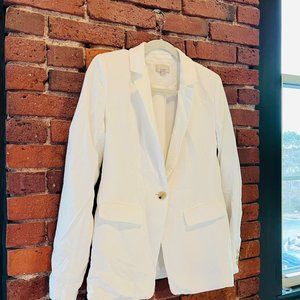 Loft White Blazer